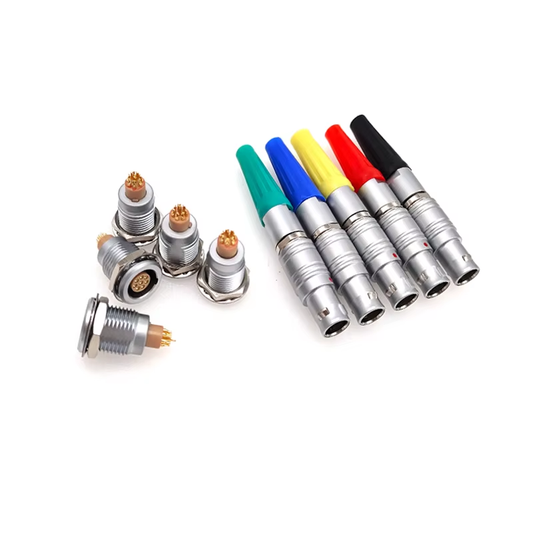 M15 connector plug FGG 0B 1B 2B 6pin 8pin push-pull self-locking aviation plug connector